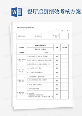 工商查酒店后厨记录表格