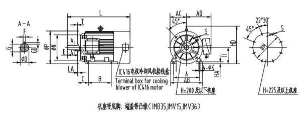 电机图纸中TP是什么 电机中tl指的什么 