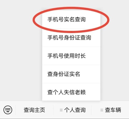 手机号实名认证查询方法