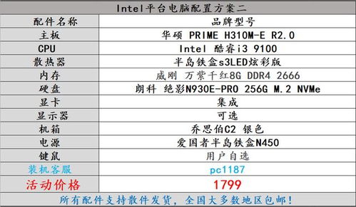 京东电脑配置攻略，选购、组装与升级指南