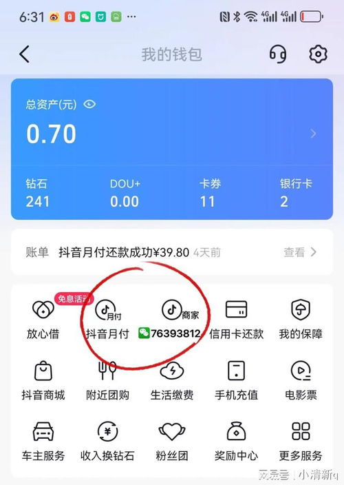 微信分期额度怎么提现，月付提现商家分享流程