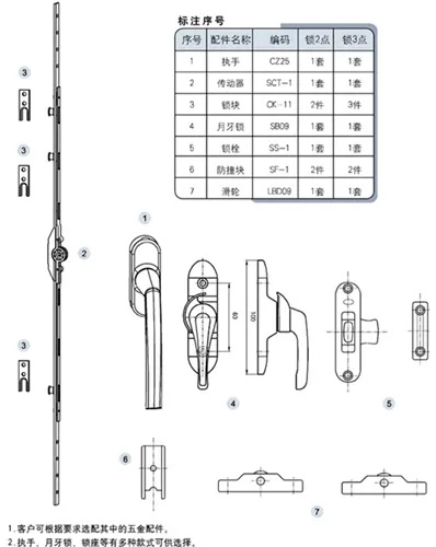 河南定制推拉窗五金报价指南