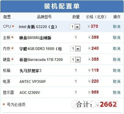 2500元高配电脑配置，预算有限下的高性能选择