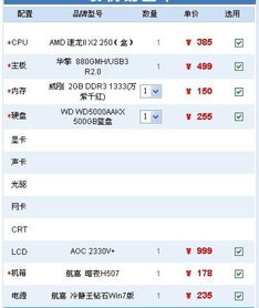 中国哪里配电脑便宜又好