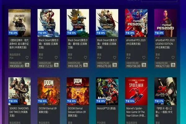 PS4经典游戏总排行